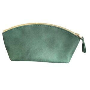 Portland Leather Eclipse Makeup Bag “Surf”